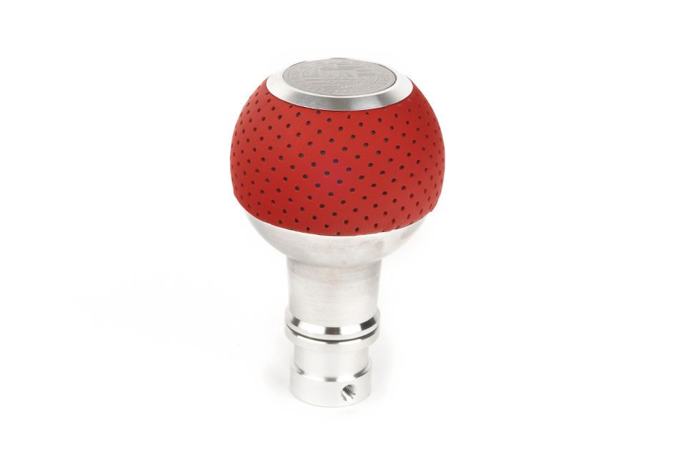 BFI GS2 Heavy Weight Shift Knob - Rosso Centaurus Air Leather (MINI Fitment) - 0