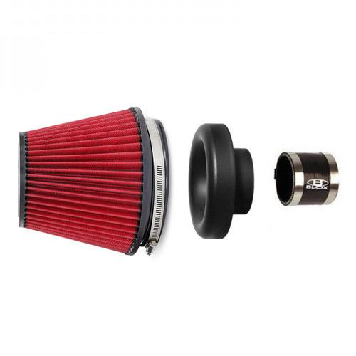 BLOX Racing Performance Filter Kit w/ 4.0inch  Velocity Stack Air Filter and 4.0inch Silicone Hose
