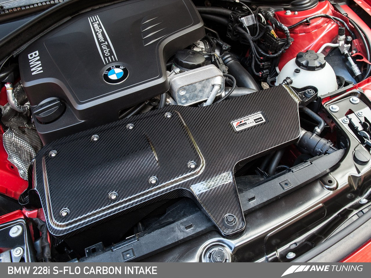 AWE S-FLO Carbon Intake for BMW 228i/320i/328i/428i - 0