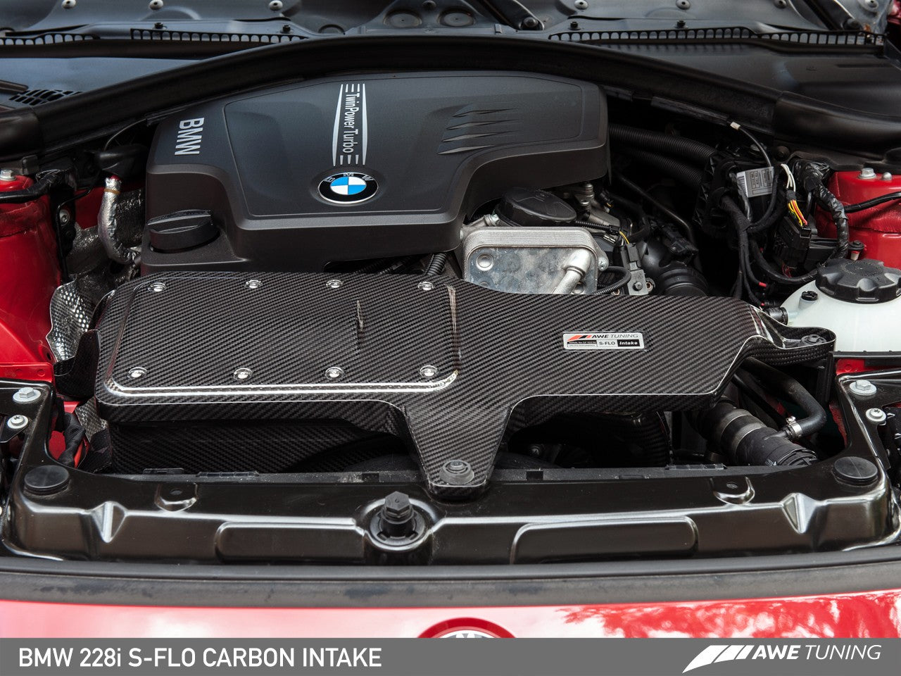 AWE S-FLO Carbon Intake for BMW 228i/320i/328i/428i