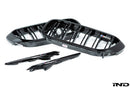 BMW F90 M5 Pre-LCI OEM Shadowline Front Grille-5