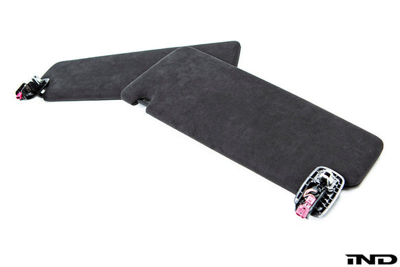 BMW G30 5-Series Alcantara European Sun Visor Set