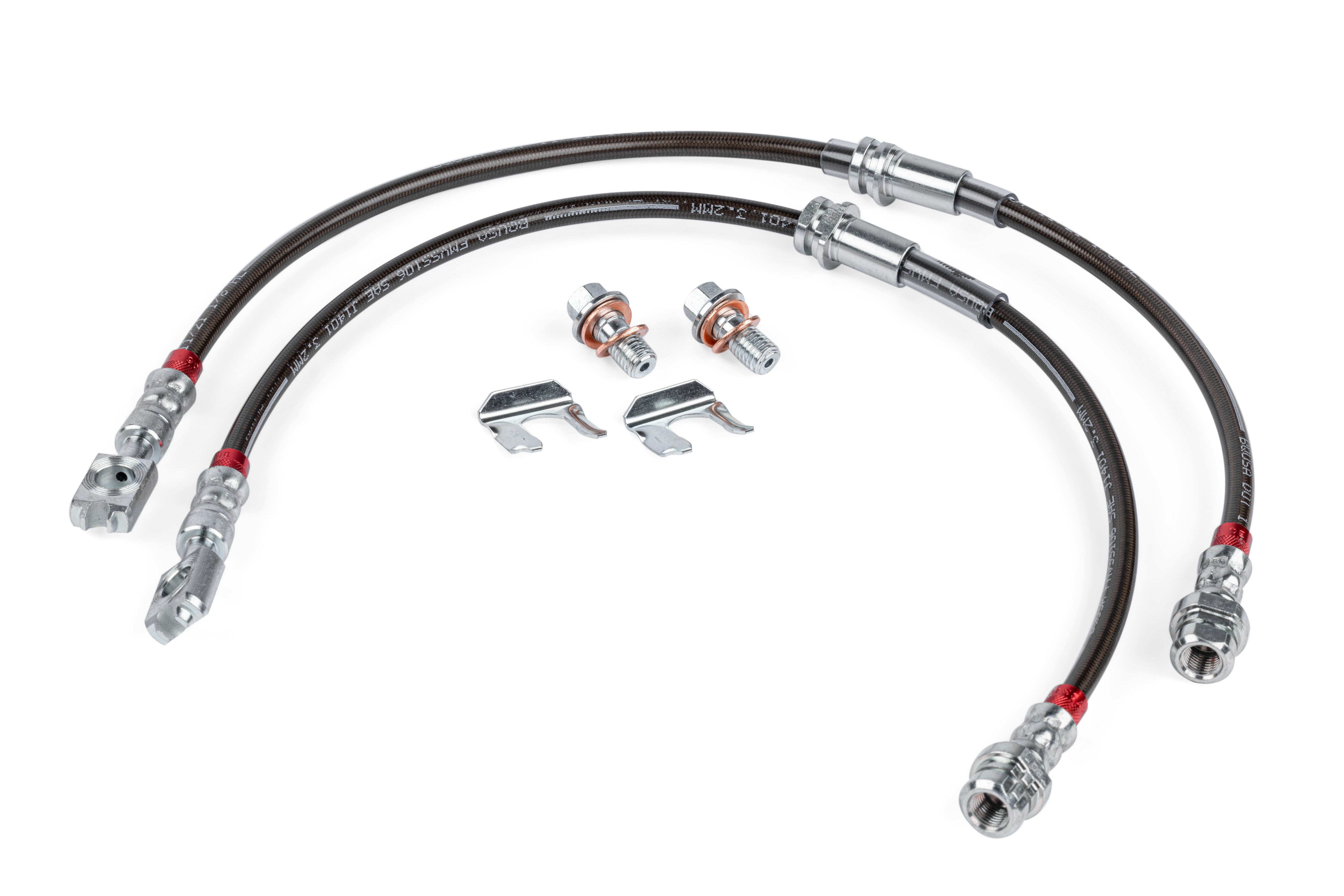 APR Braided Stainless Steel Front Brake Lines For MK5/MK6