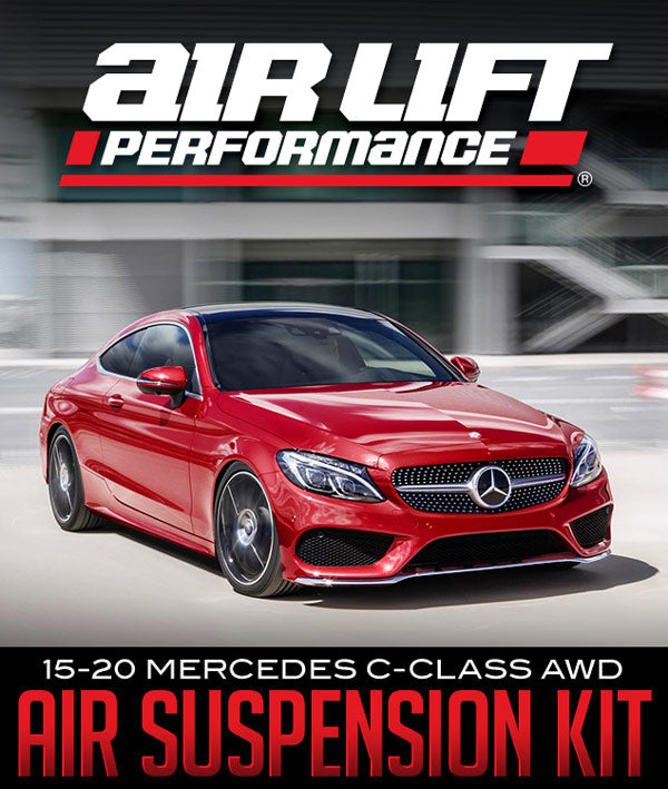 Air Lift Performance 15-20 Mercedes C-Class (W205) C63 AMG (AWD) Front Kit