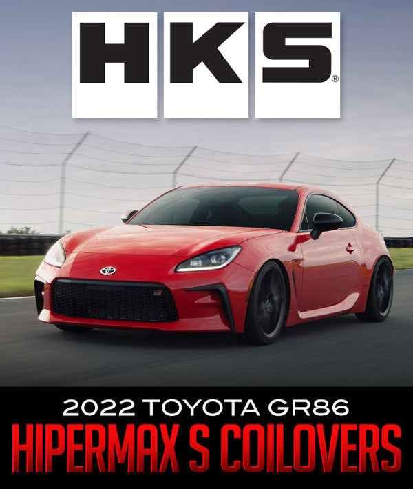 HKS HIPERMAX S COILOVERS: 2022 TOYOTA GR86 - 0