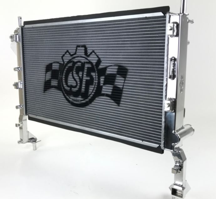 CSF COOLING ALUMINUM RADIATOR: 2015–2019 FORD MUSTANG 2.3L ECOBOOST