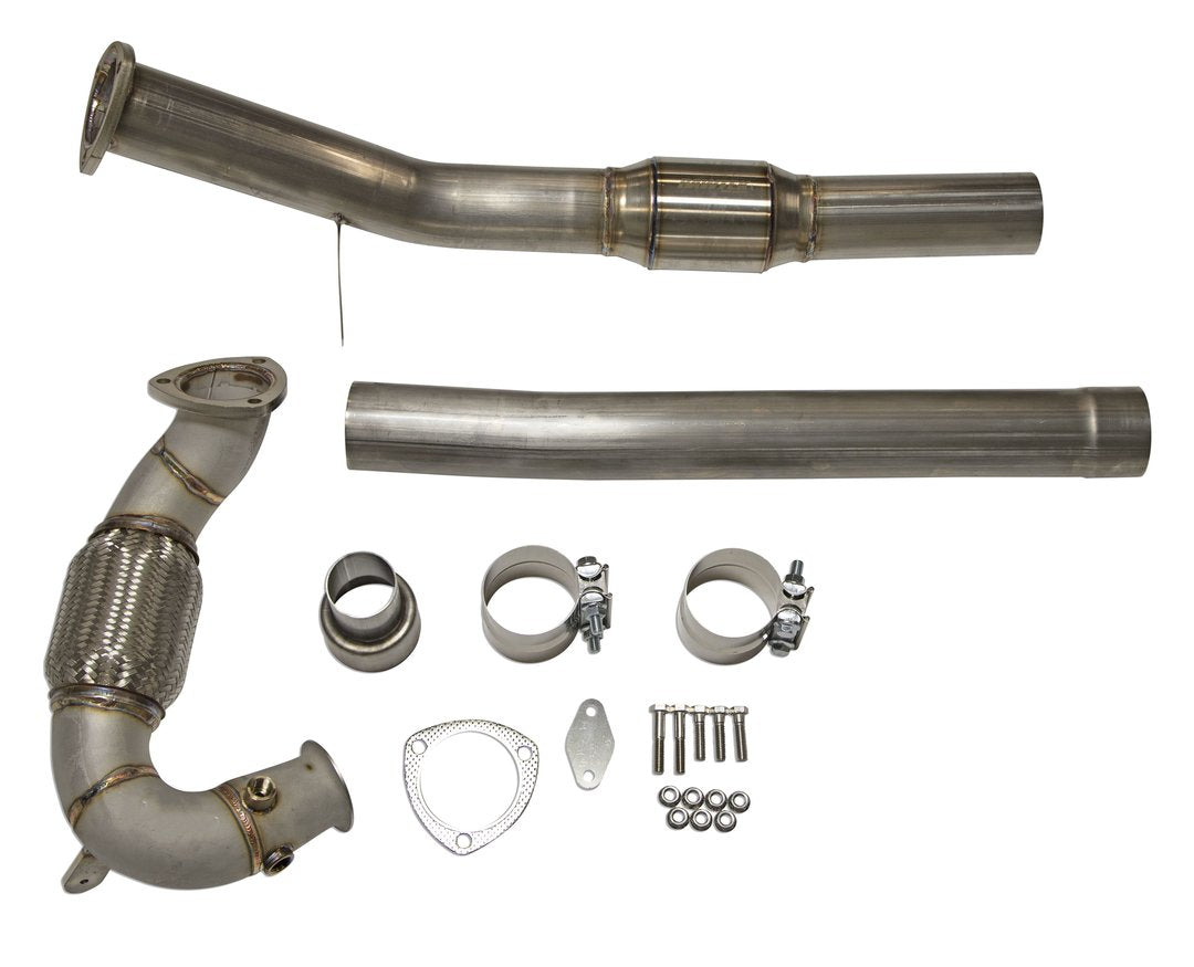 Golf TDI (09-14) ECO Kit DPF & EGR Delete Exhaust - (tuning required, not included) - 0