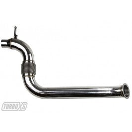 DOWNPIPE W/ 100 CPI CATALYTIC CONVERTER 2015+ FORD MUSTANG ECOBOOST - 0