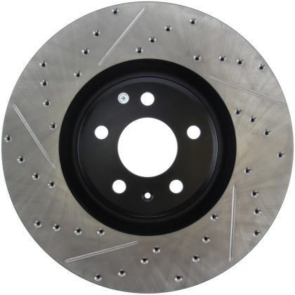 StopTech Slotted & Drilled Sport Brake Rotor Set (356mm) - Audi / C7 / A6 / A7 / S6 / S7 / D4 / A8 / S8 - 0