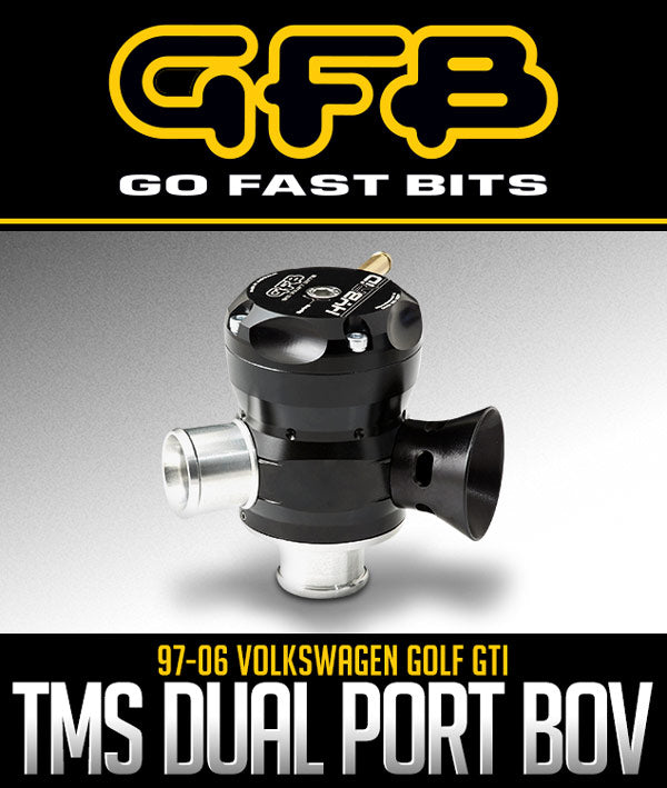 GFB HYBRID TMS Dual Port 20mm Inlet/20mm Outlet 97-05 VW Golf GTI 1.8T - 0