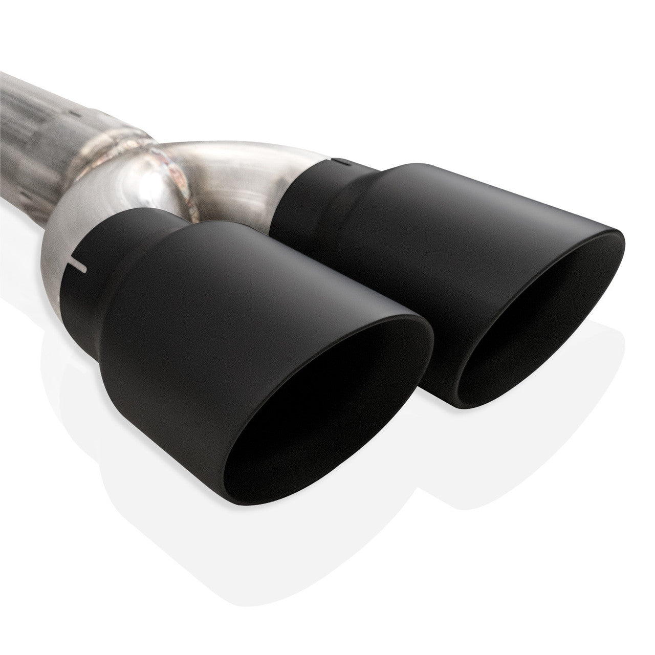 Stainless Works 15-21 Dodge Challenger 5.7/6.2/6.4L Legend Axle Back Exhaust System w/ Black-Out Tip - 0