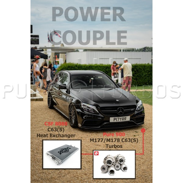 Pure Turbos/CSF Race C63(s) Power Package