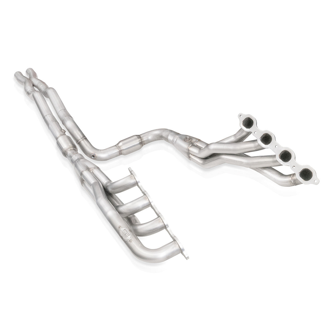 Stainless Works 2020-21 Silverado HD 6.6L 2in Long Tube Header Kit Performance Connect - 0