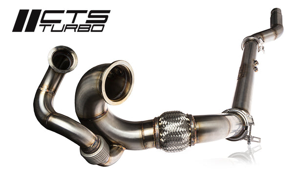 CTS Turbo MK5 R32 T4 V-band Downpipe