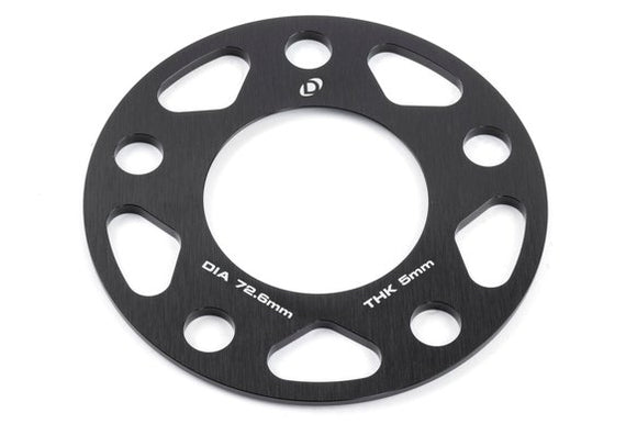 DINAN WHEEL SPACER KIT. 72.6MM. 5MM THICK