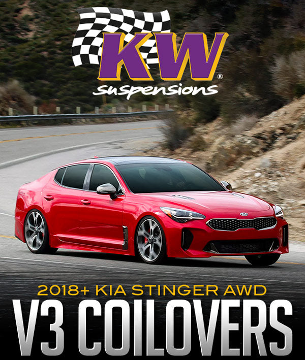 KW SUSPENSIONS V3 COILOVER KIT: 2018+ KIA STINGER AWD - 0