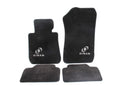 DINAN F32/F82 MATS; BLACK W/ SILVER-1