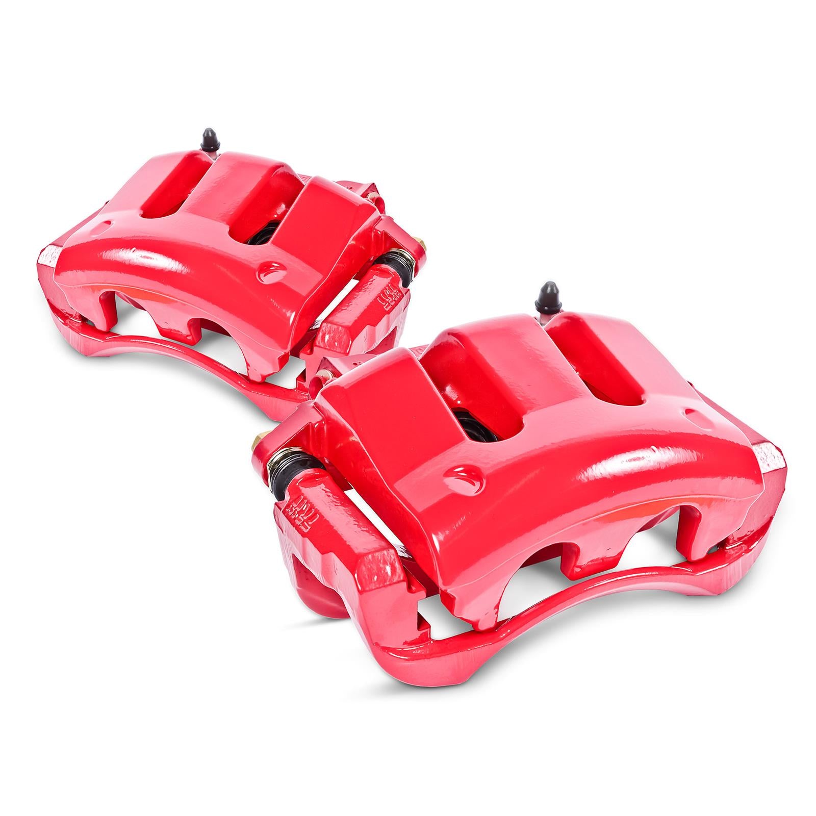 POWERSTOP FRONT RED CALIPERS W/BRACKETS: 2012–2019 FORD F-150 - 0
