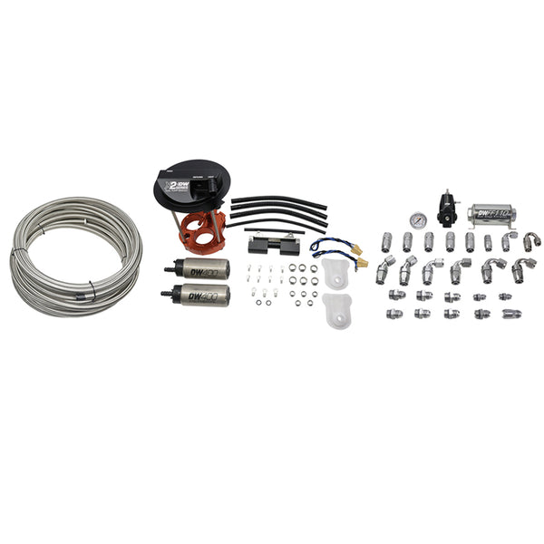 X2 Series Fuel Pump Module With Dual DW400 Pumps and Return Plumbing Kit