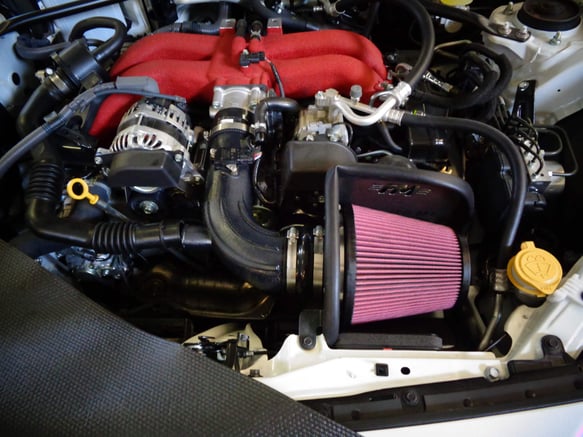 FLOWMASTER 13-18. SUBARU BRZ/SCION FR-S. 2.0L. PERFORMANCE AIR INTAKE
