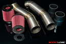 Boost Logic 4″ Titanium Intake Kit Nissan R35 GTR 09+-1
