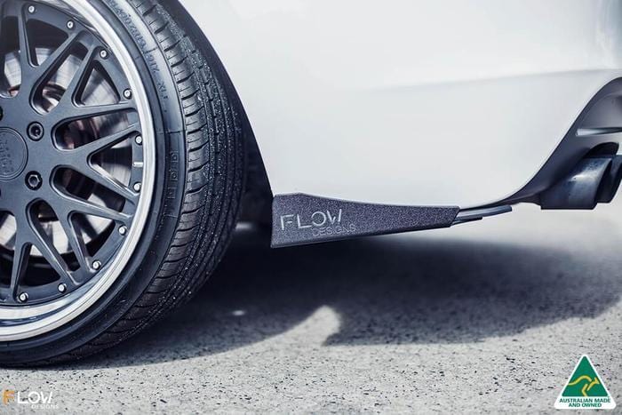 Flow Designs Full Lip Splitter Set (All Accessories) - BMW E82 M Sport