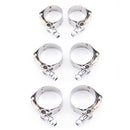 HYBRID RACING 06-11 CIVIC SI RADIATOR HOSE T BOLT CLAMP KIT-1