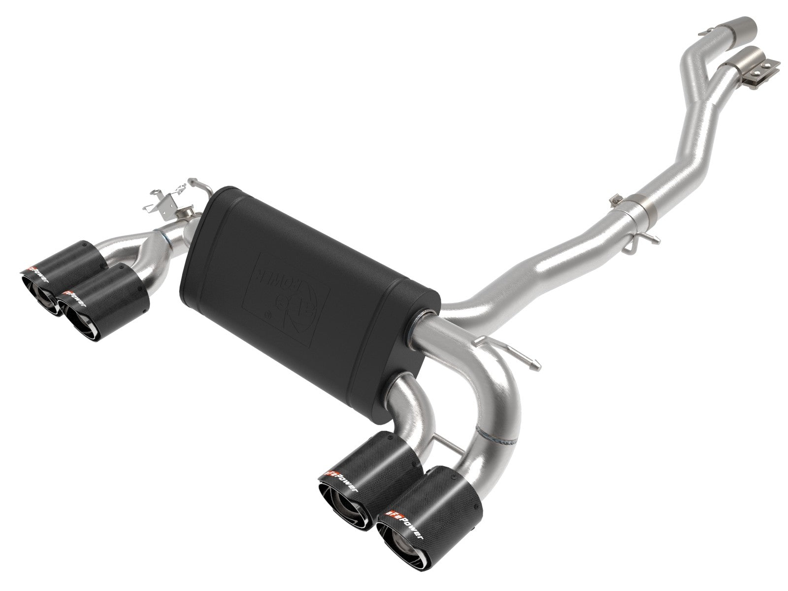 AFE POWER MACH FORCE-XP STAINLESS STEEL CAT-BACK EXHAUST SYSTEM: 2019–2021 BMW M2 COMPETITION