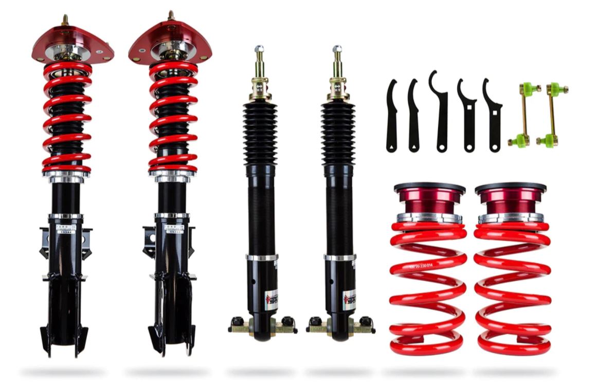 PEDDERS SUSPENSION & BRAKES SPORTSRYDER EXTREME XA COILOVER KIT: 2015–2022 FORD MUSTANG (S550)