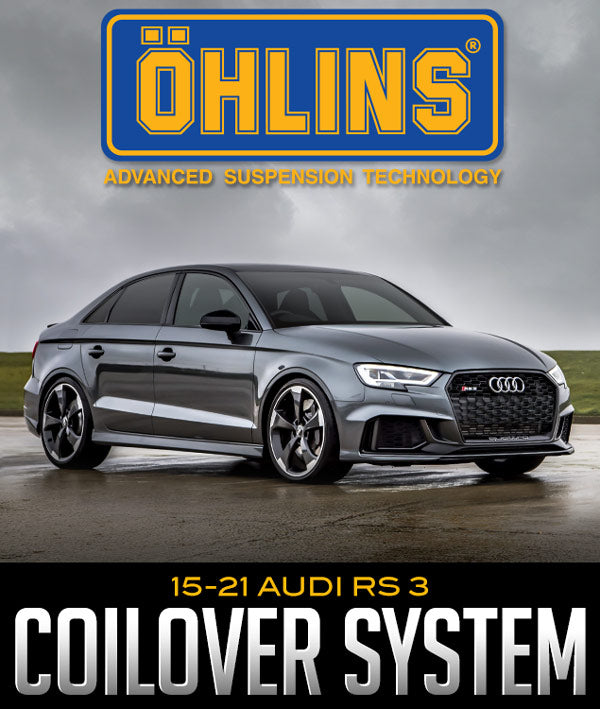Ohlins Road & Track Coilover Kit - VW/Audi Mk7 Golf R / 8V A3 / S3 / RS3 / TT / TT-S / TT-RS