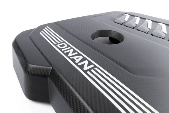 Dinan Matte Carbon Fiber Engine Cover - BMW / G2X / G4X / B58 | D590-0004