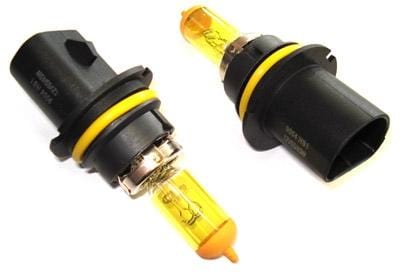 EmK 9004 Bright Yellow Headlight Bulb Set