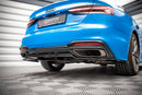 Maxton Design Central Rear Splitter (With Vertial Bars) Audi A5 S-Line F5 Facelift-4