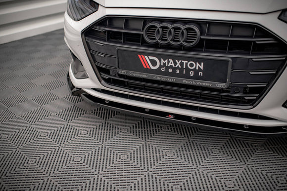 Maxton Design Front Splitter V.1 Audi A4 B9 Facelift (Standard)