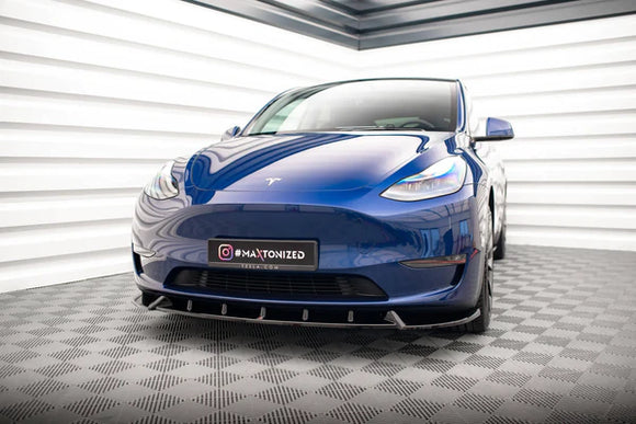 Maxton Design Front Splitter V.1 - Tesla / Model Y