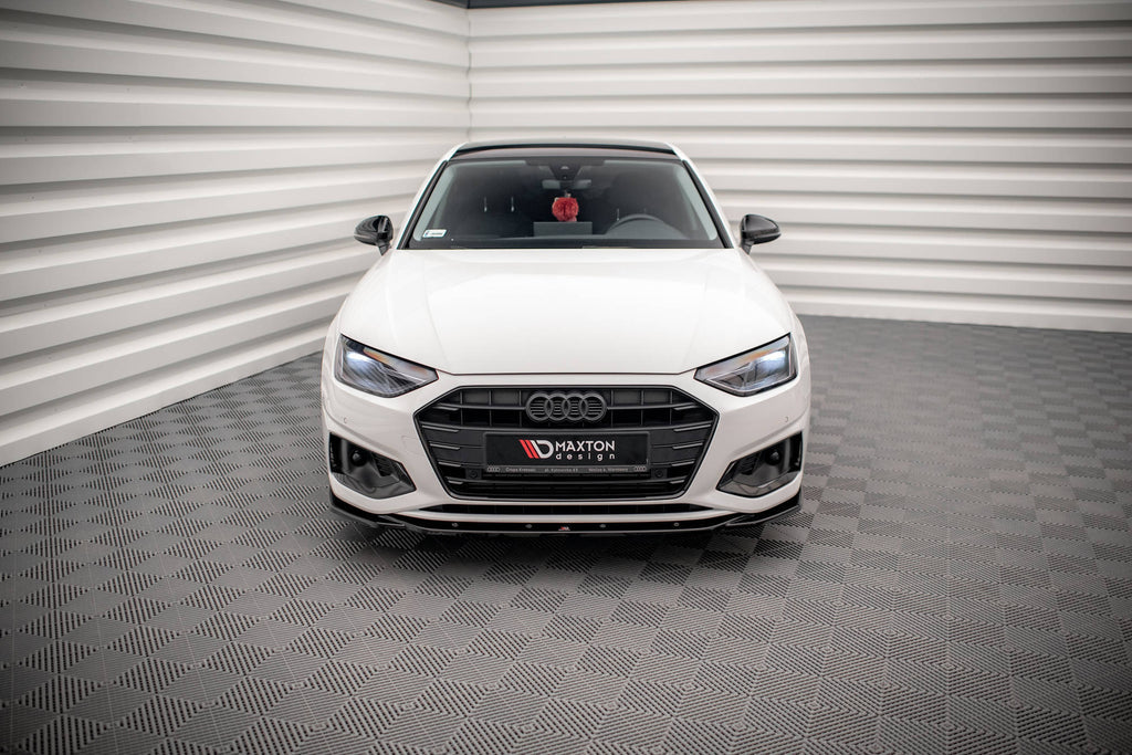 Maxton Design Front Splitter V.2 Audi A4 B9 Facelift (Standard)