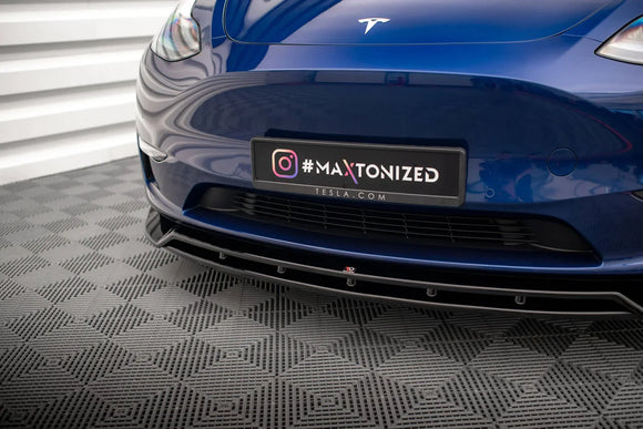 Maxton Design Front Splitter V.2 - Tesla / Model Y