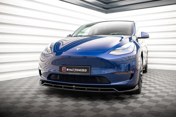 Maxton Design Front Splitter V.2 - Tesla / Model Y