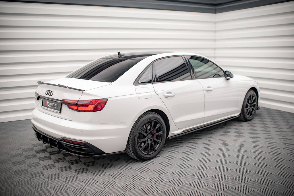 Maxton Design Side Skirts Diffusers Audi A4 B9 Facelift (Standard)