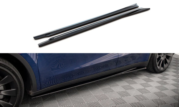 Maxton Design Side Skirts Diffusers V.1 - Tesla / Model Y