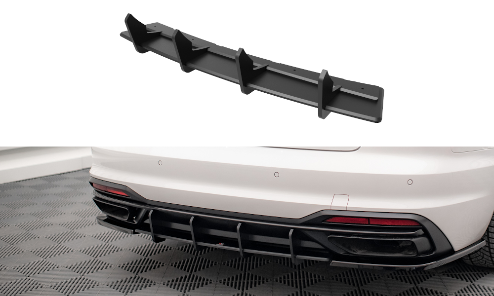 Maxton Design Street Pro Rear Diffuser Audi A4 B9 Facelift (Standard)