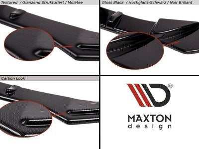 Maxton Design Front Splitter V.2 Audi A4 B9 Facelift (Standard)