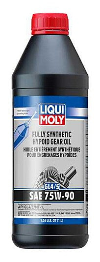 Fully Synthetic Hypoid Gear Oil (GL4/5) SAE 75W-90 1L