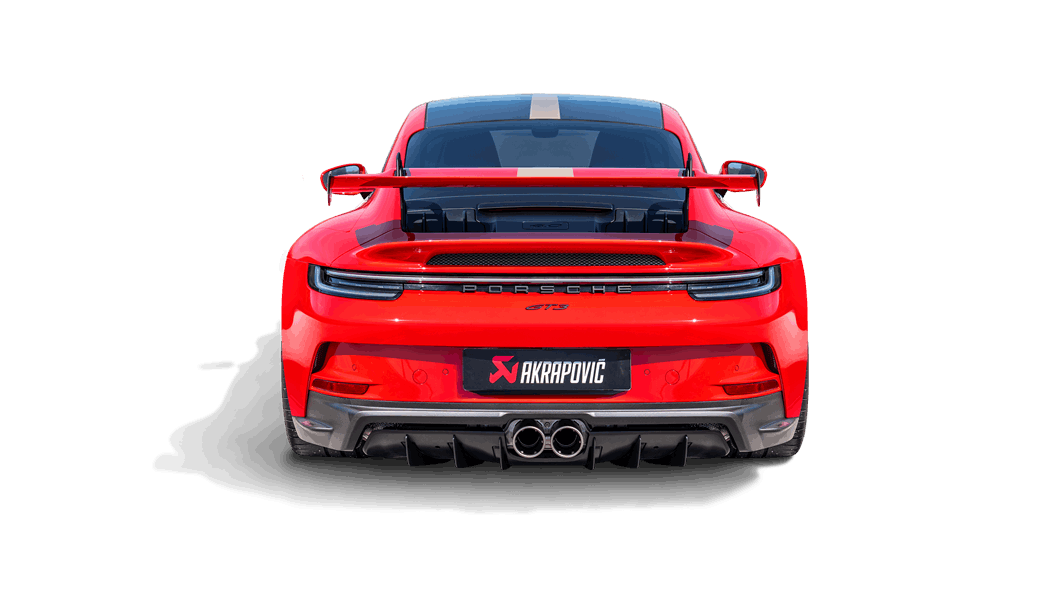 Akrapovic 21-22 Porsche 911 GT3/GT3 RS (992) Rear Carbon Fiber Diffuser - Matte
