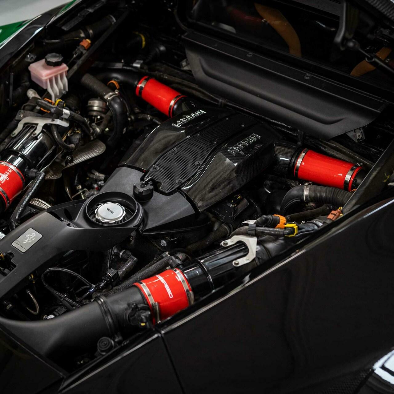 Fabspeed Ferrari F8 Tributo 4 Ply Silicone Boost Hoses