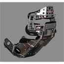 KIRKEY SEAT KIT - ALUMINUM 15 - 40 LAYBACK ADJUSTABLE CONTAINMENT & BLACK COVE-2