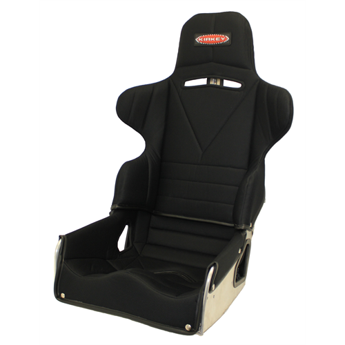 KIRKEY SEAT KIT - 17 ADJUSTABLE LAYBACK ROAD RACE & BLACK COVER