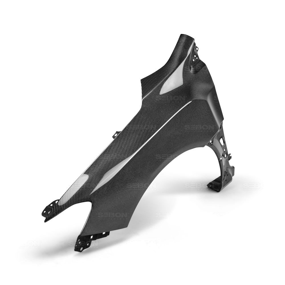 OEM-Style Carbon Fiber Fenders For 2015-2021 Subaru WRX/STi - 0