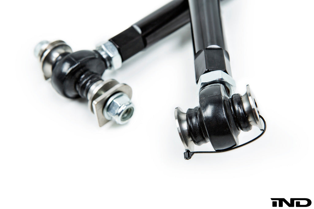 Fall-Line Motorsports E9X M3 / E82 1M Adjustable Toe Arm Set - Standard - 0