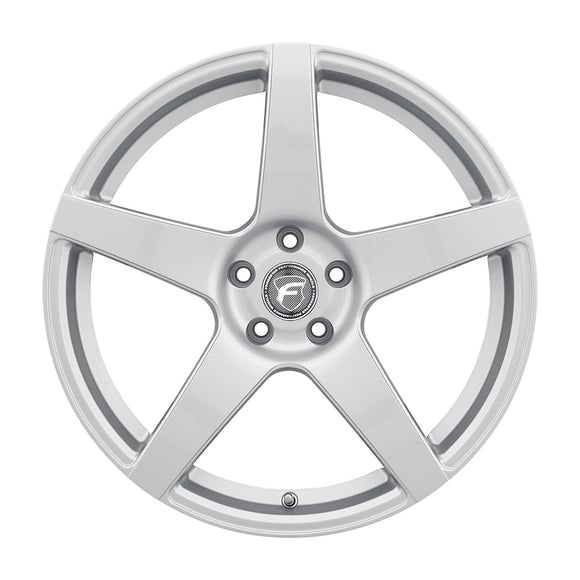 Forgestar CF5 19x9 / 5x114.3 BP / ET35 / 6.4in BS Gloss Silver Wheel